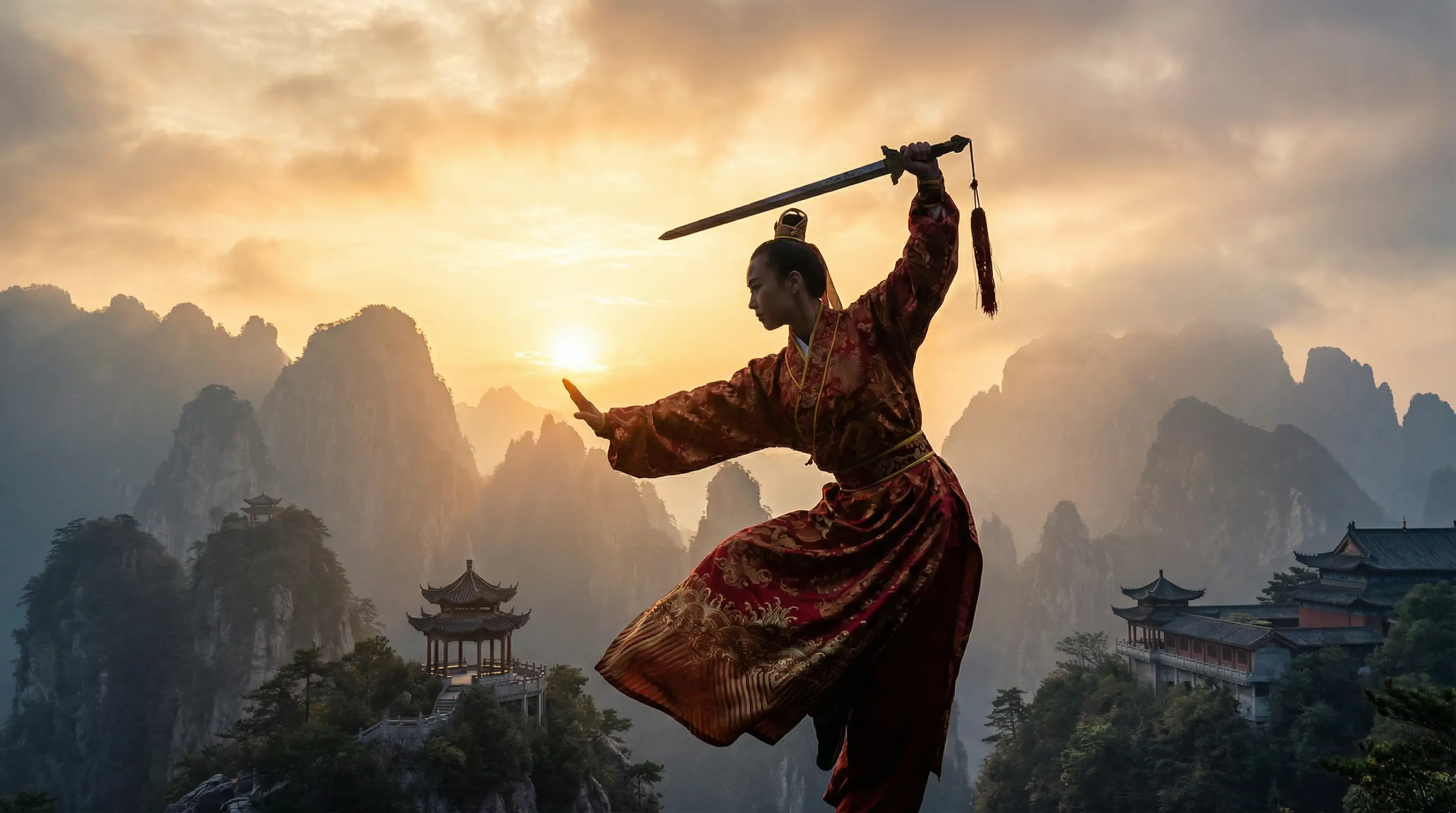 吴签链力 武术表演视频封面
